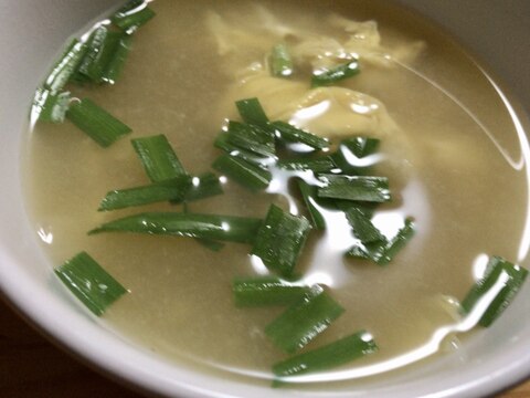 ズボラレシピ！たまごスープ